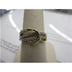10KT Yellow Gold & Diamond Ring