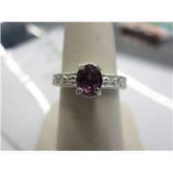 VS Clarity - .72 CT Fancy Pink Sapphire ring