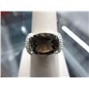 Image 1 : Smokey Topaz cocktail ring set with 4 Diamonds