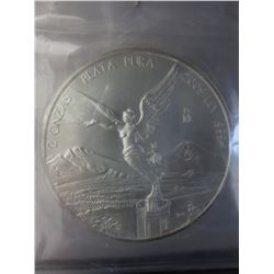 2009 -  .999 silver Libertad round -  2 oz.