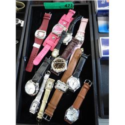 12 Watches - most are new and keeping time.