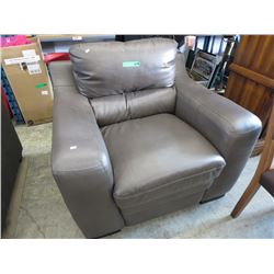 NEW leather arm chair