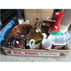 Collection of glass & ceramics