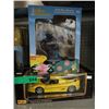 Image 1 : Beatles Chief Blue Meanie statue & model car