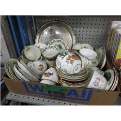 Large quantity of bone china teacups and saucers