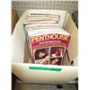 Image 1 : Box of Penthouse magazines