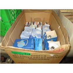 Box of lightbulbs