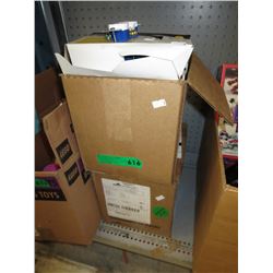 2 Cases of electric grounding duplex receptacles