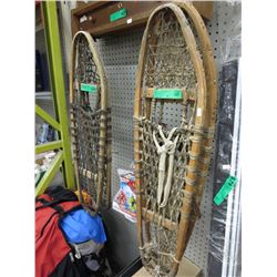 2 Pair of vintage snowshoes