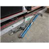 Image 1 : 8' Concrete level, comealong winch & clamps