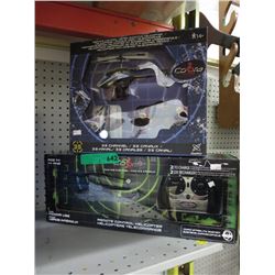 2 R/C helicopters