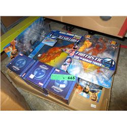 Fantastic 4 toys in original boxes