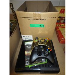 XBOX 360, Halo game, controllers