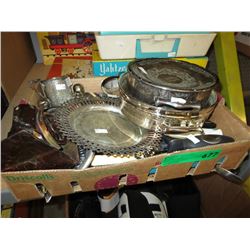 Silver plate & other collectible items