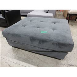 NEW Large microfiber footstool