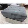 Image 1 : NEW Large microfiber footstool