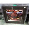 Image 1 : Framed Group of Seven Print: "Red Trees"