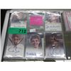 Image 1 : 5 James Bond Autographed cards