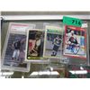 Image 1 : 4 Sports cards - 1 graded, 1 signed