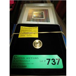 2 Millenium Keepsake sets in tins