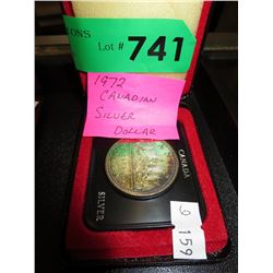 1972 Canadian dollar coin