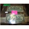 Image 1 : 1937 Canadian $1 bills Type 2 & Type 3