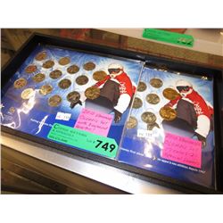 2x 2010 Vancouver Olympic coin sets