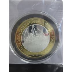Limited edition Titanic round - only 500 minted