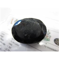 Museum size 92 CT oval cut Blue Sapphire
