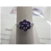 Image 1 : Amethyst & Diamond cocktail ring