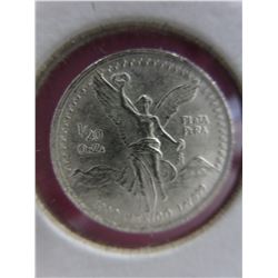 .999 Silver 1992 Mexican Libertad rounds