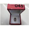 Image 2 : Sterling Silver oval cut Mystic Topaz ring