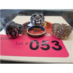4 Estate rings