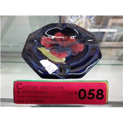 Moorcroft ashtray - 4.25"