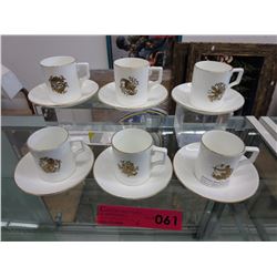 Vintage Taylor & Kent Zodiac demitasse set