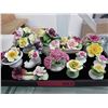 Image 1 : 10 English Bone China florals