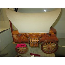 Wood Chuck wagon lamp