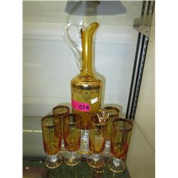 Vintage Italian decanter set