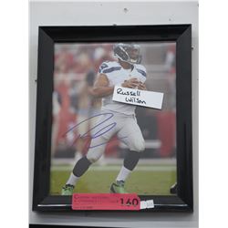 Autographed photo of Russell Wilson