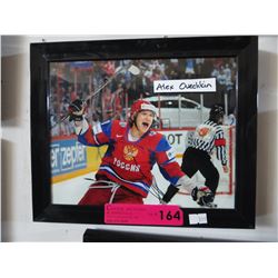 Autographed photo of Alex Ovechkin