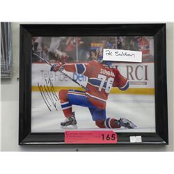 Autographed photo of PK Subban