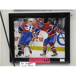 Autographed photo of PK Subban & Carey Price