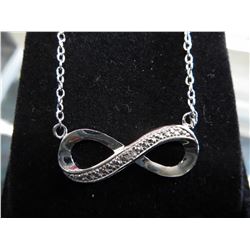 Ladies Diamond Infinity necklace