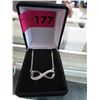 Image 2 : Ladies Diamond Infinity necklace