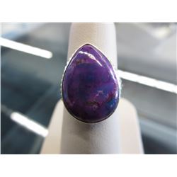 Brand new - Purple Copper & Turquoise ring