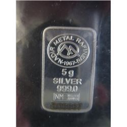 .999 Silver Turkish Mint Investors bar
