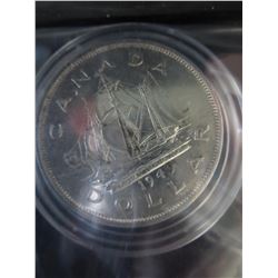 1949 Canada King George VI Newfoundland Dollar