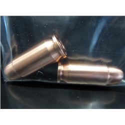 2 x 45-caliber Fine Copper Bullion Bullets