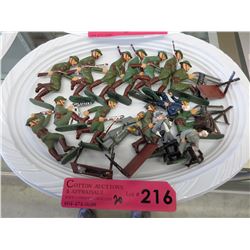 Hand painted die cast figurines - 20 pcs