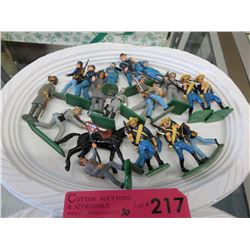 Hand painted die cast figurines - 20 pcs